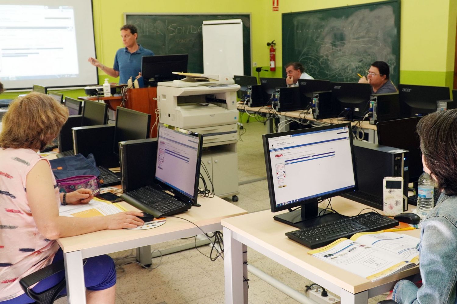 Curso de CapacitaTIC+55 impartido en la localidad toledana de Talavera de la Reina.